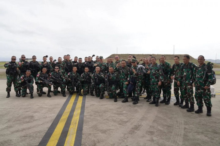 Laksanakan Latihan Militer Multinasional 10 Negara, Prajurit TNI Tiba Di Australia