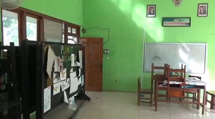 SDN Jalen Ponorogo Nihil Siswa Baru, Ruang Kelas 1 jadi Gudang
