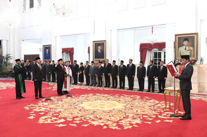 Presiden Jokowi Lantik Dua Anggota Wantimpres