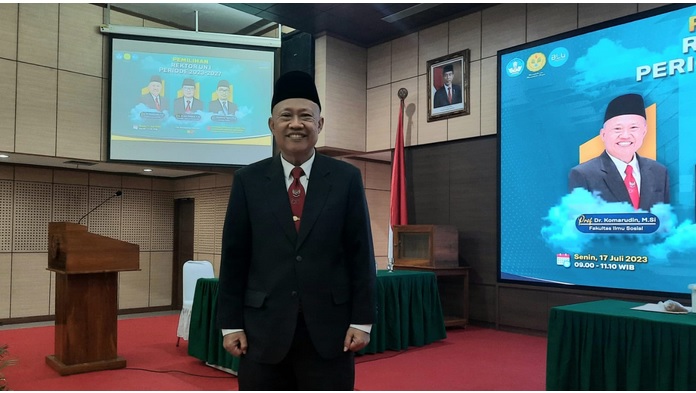 Selamat! Prof. Komarudin Kembali Terpilih Jadi Rektor UNJ Periode 2023-2027