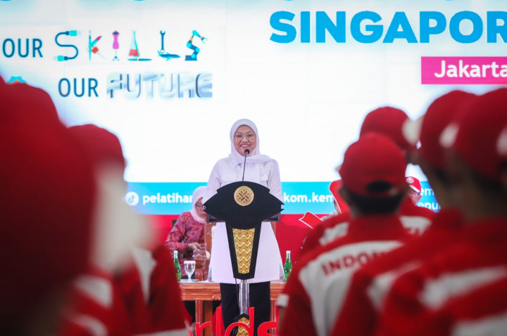 Menaker Lepas Delegasi Indonesia di Ajang Worldskill ASEAN 2023