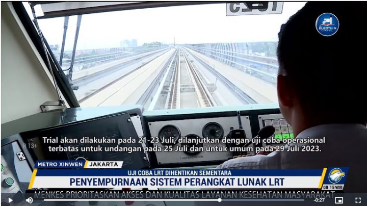 Soal <i>Software</i>, Alasan Uji Coba LRT Jabodebek Dihentikan Sementara