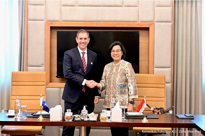 Menkeu RI-Australia Tukar Pikiran di G20 India