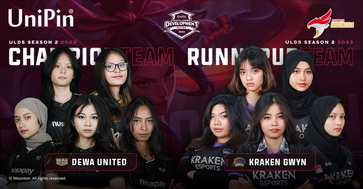 Dewa United Eve dan Kraken Gwyn Siap Unjuk Gigi di ULS S3