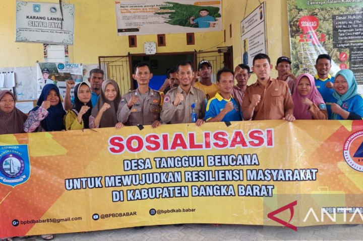 Warga Bangka Barat Dirangkul untuk Bantu Pencegah Karhutla