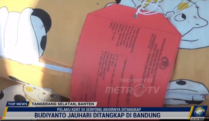 Pelaku KDRT di Serpong Akhirnya Ditangkap