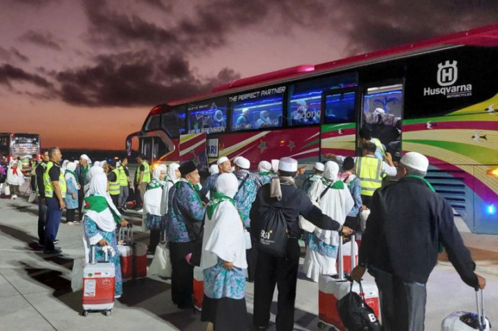 Jemaah Haji NTB Kloter Pertama Tiba di Kampung Halaman