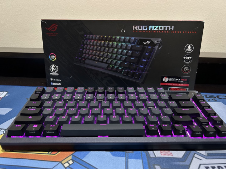 ROG Azoth, Keyboard Gaming yang Ringkas dan Multifungsi