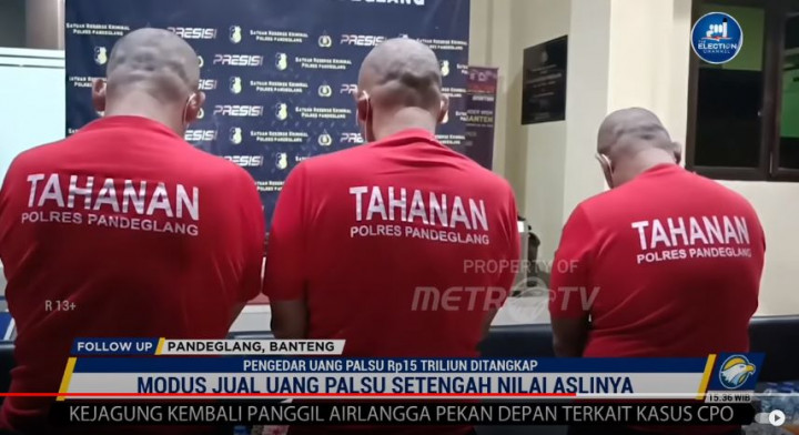 Polisi Tangkap Pengedar Uang Palsu di Pandeglang, Nilainya Fantastis!