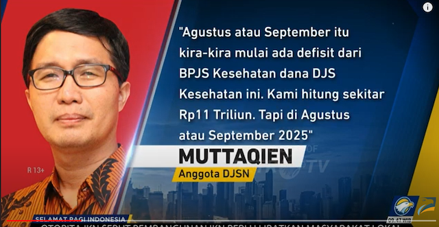 DJSN Sebut Iuran BPJS Kesehatan Berpotensi Naik di Tahun 2025