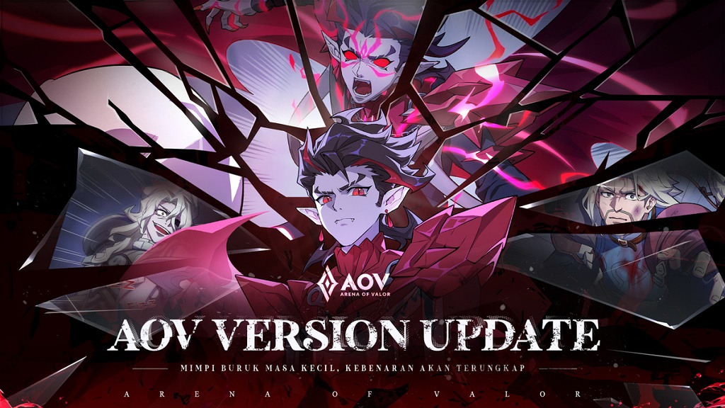 Karakter baru di Arena of Valor patch terbaru 'Bloody Mansion'.