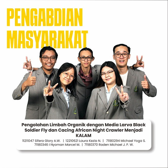 Mahasiswa UKDW Buat Inovasi KALAM untuk Pengelolaan Sampah