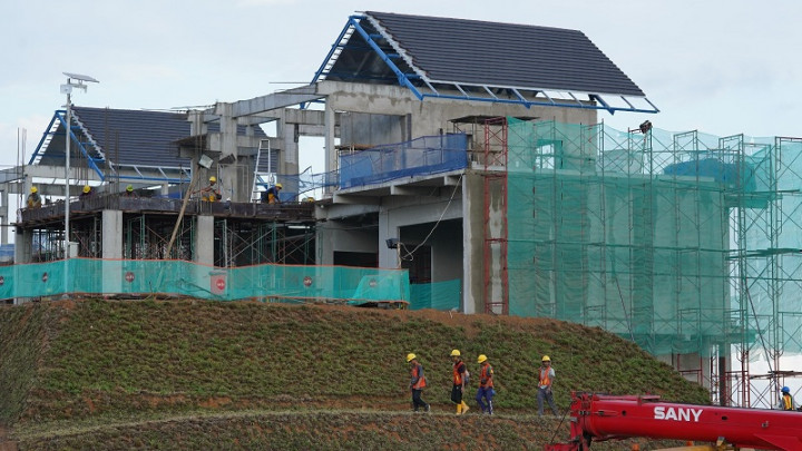 Dilengkapi <i>Smart Home</i>, Begini Progres Rumah Tapak Menteri di IKN