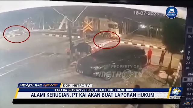 Rugi Besar, PT KAI Tuntut Ganti Rugi ke Perusahaan Truk Usai Kecelakaan di Semarang