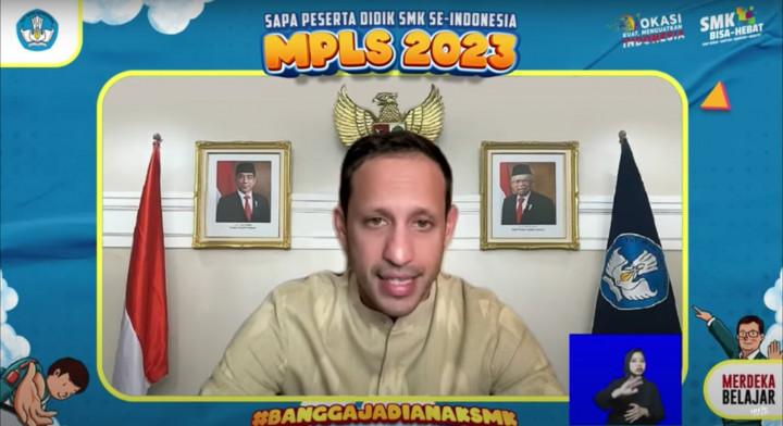 14.000 SMK Gelar MPLS, Ini Pesan Nadiem untuk Siswa
