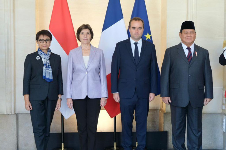 Jangan Hanya Jual Alutsista, Menlu Retno Minta Prancis Transfer Teknologi
