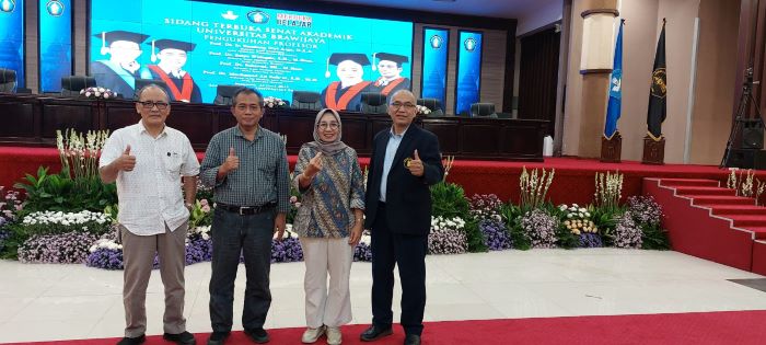 UB Tambah 4 Profesor Lintasilmu Sekaligus