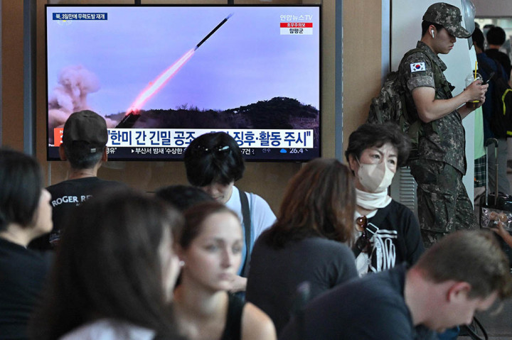 Korea Utara Tembakkan Rudal Jelajah ke Laut Kuning