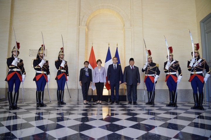 Prabowo: Kerja Sama Pertahanan RI-Prancis Terbaik di Era Jokowi