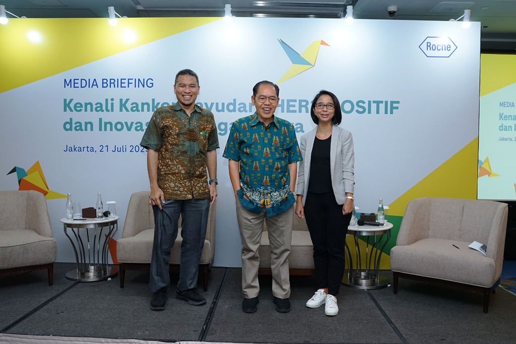 Talkshow: Kenali Kanker Payudara Jenis HER2-Positif dan Inovasi Terbaru dalam Penanganannya. Dok. Fauzi/Medcom
