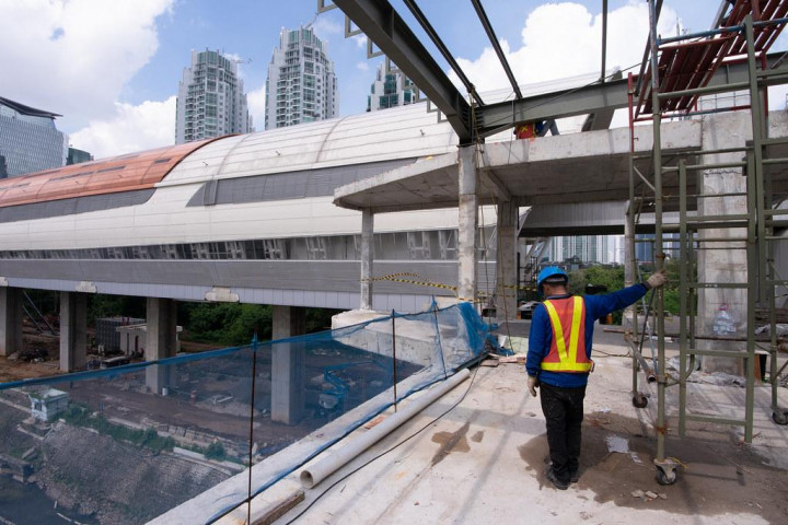 PT ITJ Kebut Pembangunan JPM Dukuh Atas Jelang Diresmikan Presiden