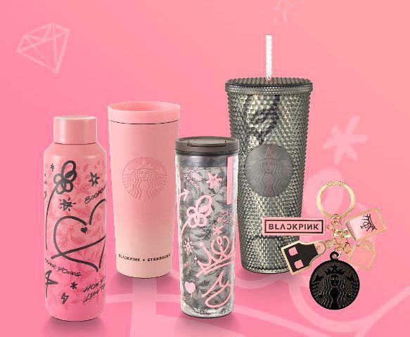 Starbucks dan BLACKPINK berkolaborasi untuk menghidupkan keseruan musim panas di Indonesia. (Foto: Dok. Instagram Starbucks Indonesia/@starbucksindonesia)