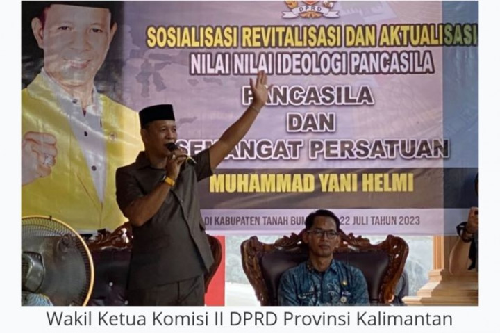 Warga Kalsel Diminta Tak Terprovokasi Paham Bertentangan Pancasila