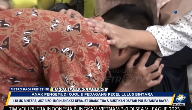 Kisah Anak Pengemudi Ojol dan Pedagang Pecel Lulus Bintara