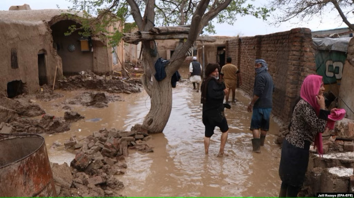 Banjir Bandang Terjang Afghanistan, 12 Orang Tewas 40 Hilang