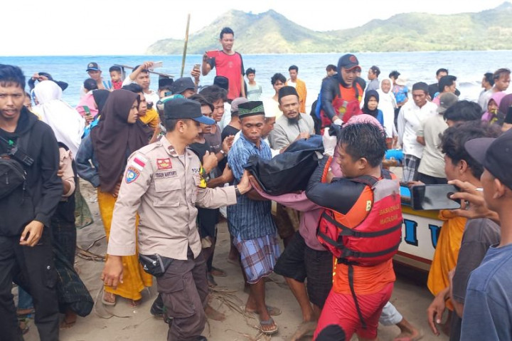 1 Korban Hilang Terseret Ombak di Lombok Barat Ditemukan