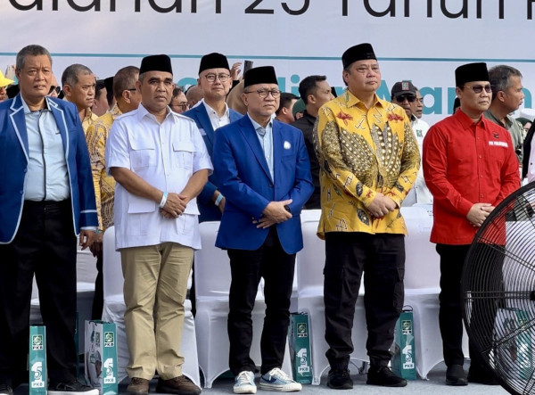 Hadiri Harlah PKB, Ketum PAN: Tujuan Kita Sama, Indonesia Lebih Baik