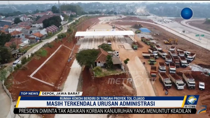 Kenapa Rumah di Tengah Proyek Tol Cijago Sulit Dibongkar?