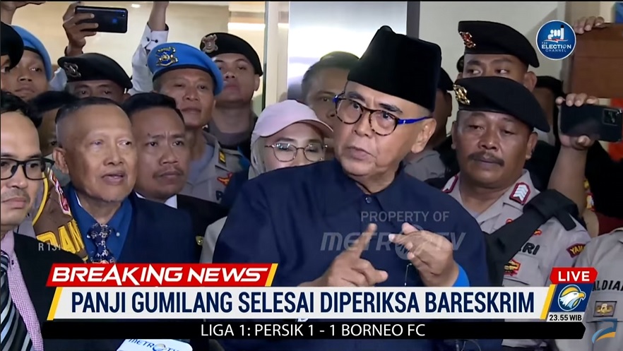 Pemimpin Ponpes Al Zaytun Panji Gumilang. Foto: Metro TV