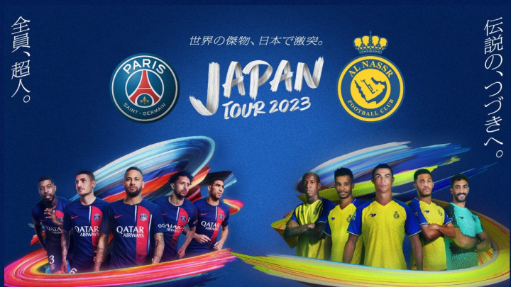 Jadwal Siaran Langsung Laga Pramusim Japan Tour 2023: PSG vs Al Nassr, Kick Off 17.20 WIB
