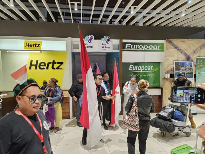 Puluhan Seniman Papua dan NTT Ikuti Festival Seni Budaya Melanesia di Vanuatu