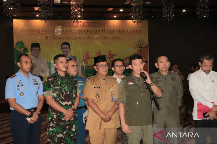Pemprov Kalsel Diminta Tak Toleransi Soal Pembakaran Lahan