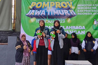 ITS Sabet 9 Medali di Pomprov Jatim II 2023