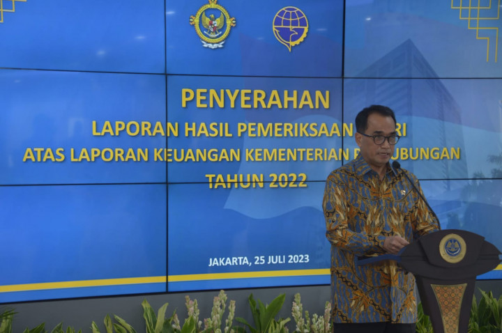 Laporan Keuangan Kemenhub 2022 Kembali Raih Opini Wajar Tanpa Pengecualian