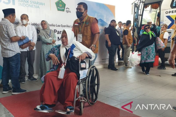 347 Haji Kloter 20 Medan Tiba, Seorang Wafat