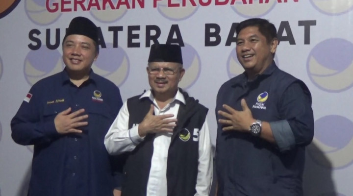 Eks Ketua DPW Perindo Sumbar Berlabuh ke NasDem