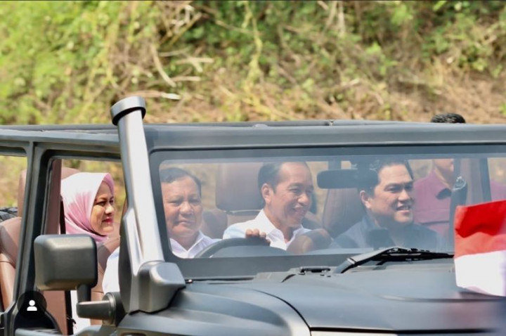 Begini Respons PAN Soal Momen Jokowi Semobil Bersama Prabowo dan Erick