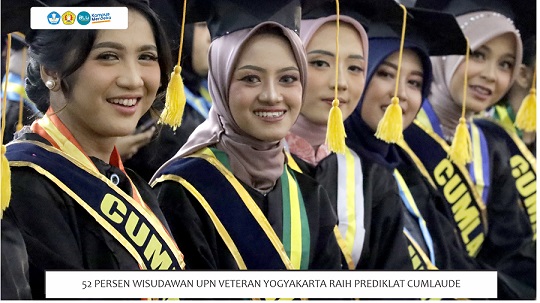 UPN Veteran Yogyakarta Wisuda 711 Lulusan, 52% Raih Gelar Cumlaude