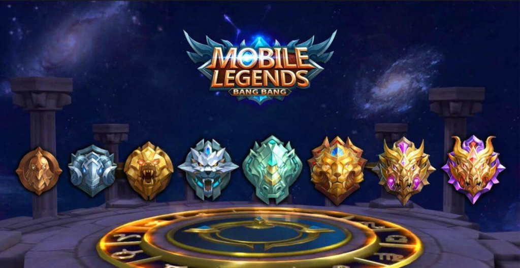 Tingkatan Rank Mobile Legends.