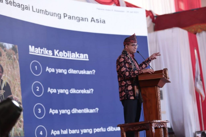 Bawa Gagasan Perubahan di Apdesi, Anies Yakin Desa Maju Indonesia Maju