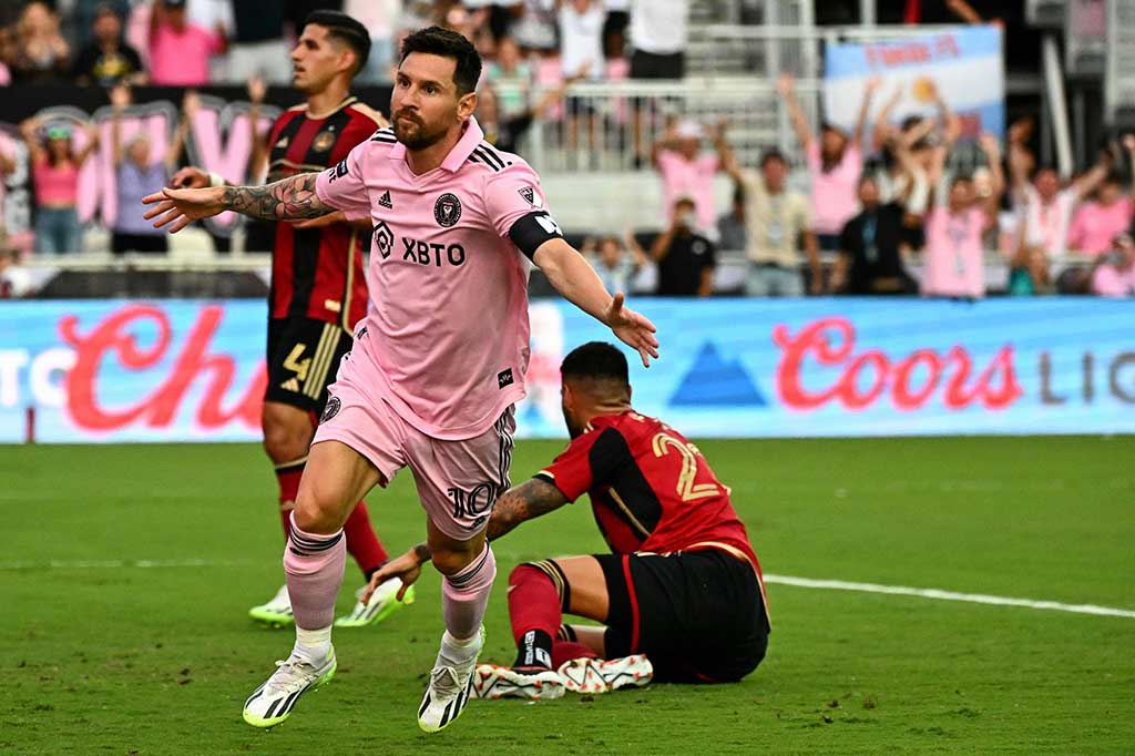 Foto Terpopuler: Messi Antar Miami Gilas Atlanta United hingga Apresiasi Prabowo Kemhan-TNI Raih WTP