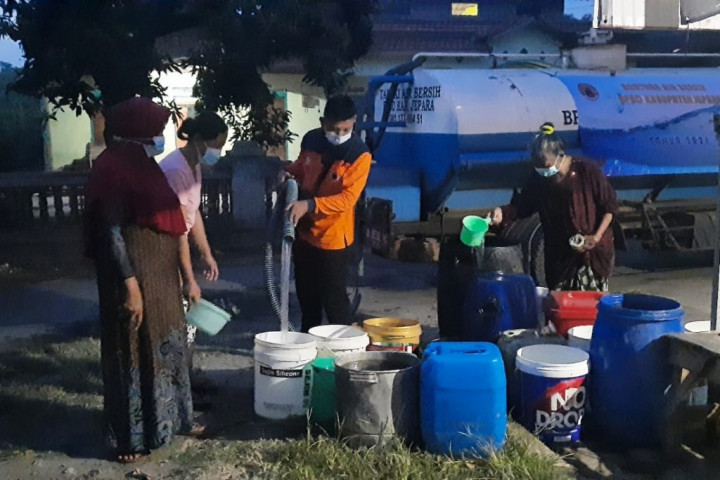 BPBD Temanggung Mulai <i>Droping</i> Air Bersih ke Daerah Kekeringan