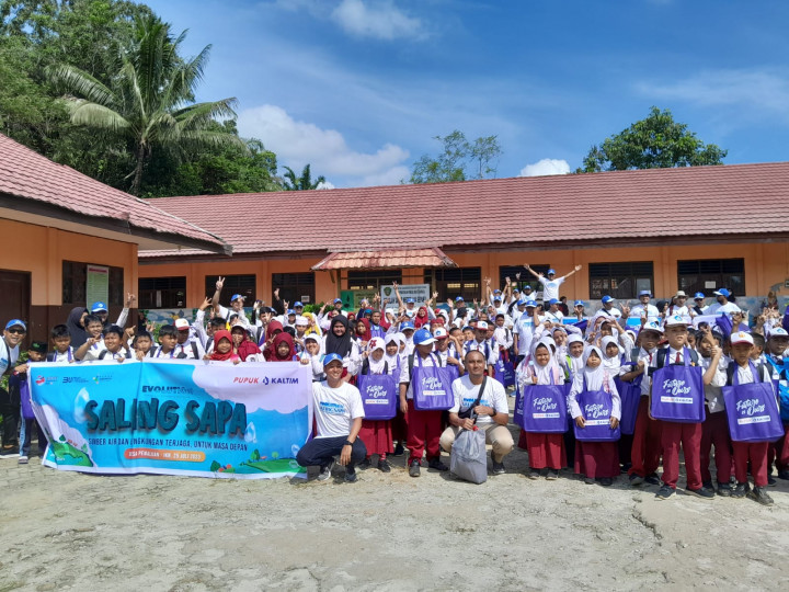 Pupuk Kaltim Genjot Kontribusi di Bidang Pendidikan dan Lingkungan