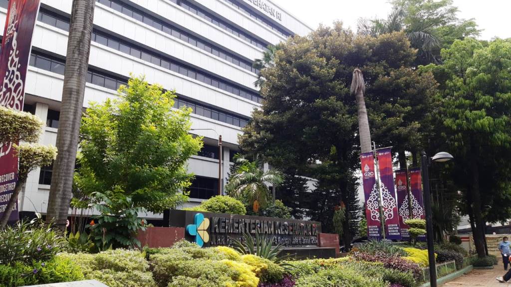 Gedung Kemenkes RI (Foto: A. Firdaus/Medcom.id)