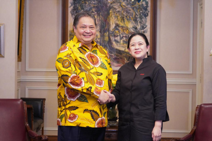 Saat Puan Berkali-kali Panggil Airlangga Ketua Umum Golkar