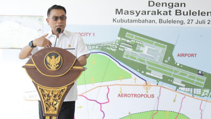 Moeldoko: Pembangunan Bandara Bali Utara Tak Bisa Ditunda